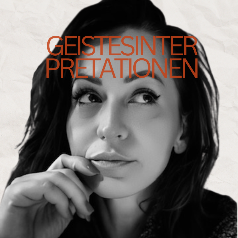 rot beige schwarz weiß retro modern typografisch foto podcast cover (linkedin profilbild) (8)